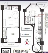 二层楼西武新宿線 武蔵関10分